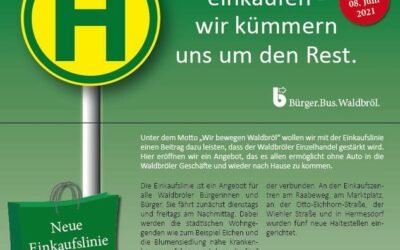 Neue Einkaufslinien mit dem Bürgerbus