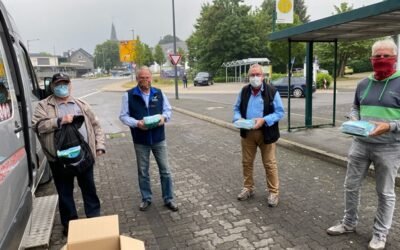 Der Oberbergische Kreis stiftet den Bürgerbussen Schutzmasken